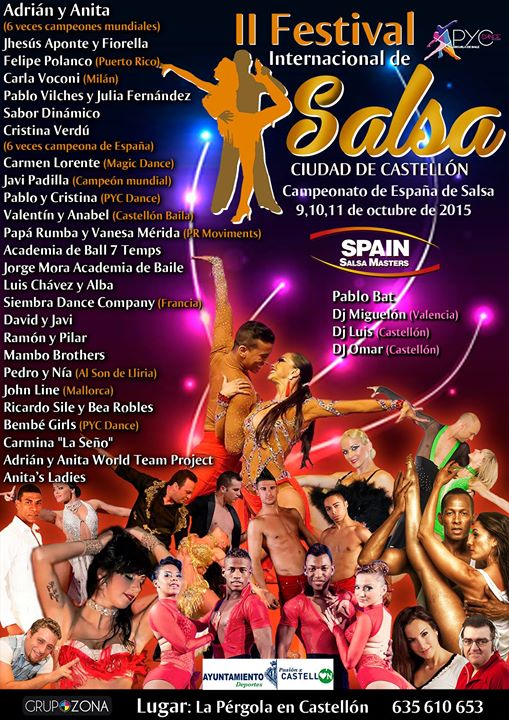 Festival Salsa Castellon Spain Salsa Masters ( Evento Oficial )